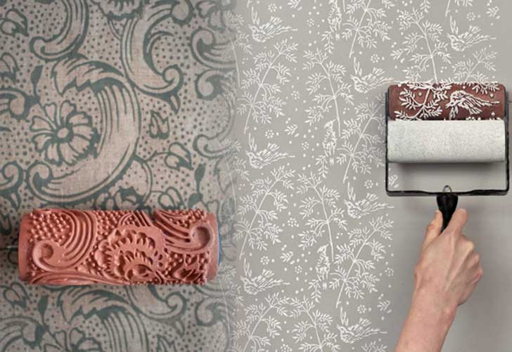 21-Create-a-Neat-Wallpaper-Look-Using-a-Paint-Roller
