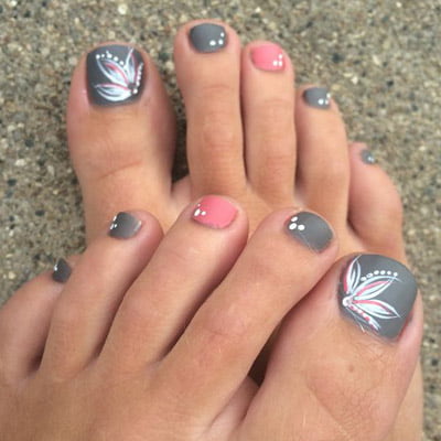 diseños de uñas de pies dedo gordo diseños de uñas de pies dedo gordo