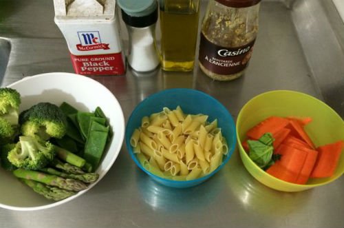 pasta primavera