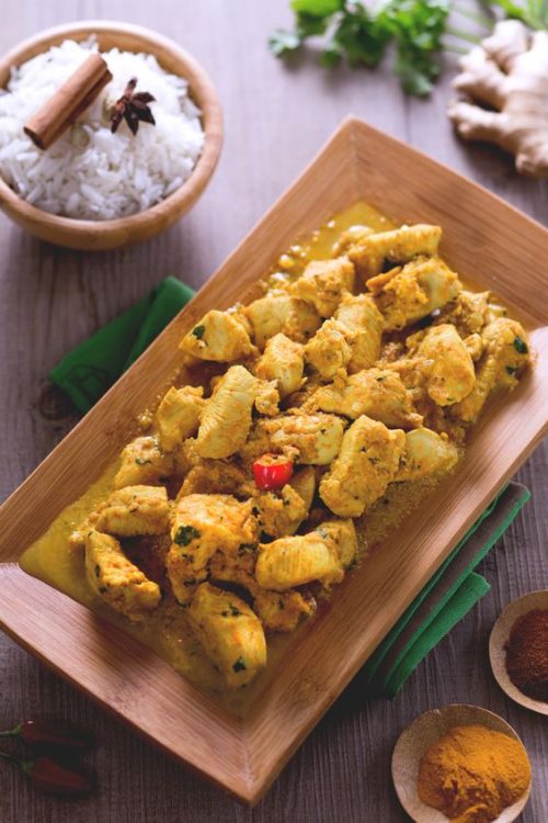 pollo al curry