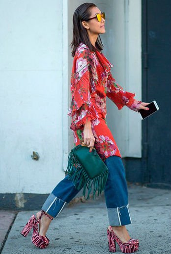 vestido con pantalones 6