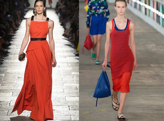 Los colores de la temporada rojo